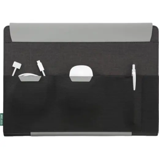 Fulda Change Collection RPET Laptop Case & Workstation Grey Pockets